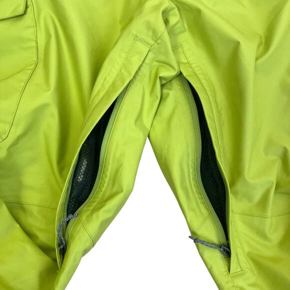 Patagonia Mens M SnowShot Pants H2no Waterproof Peppergrass Green Light Stains - Picture 16 of 16